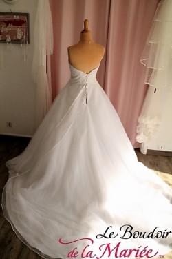 Robe de mariée Diamant "Eglantine Créations"
