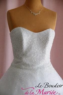 Robe de mariée Diamant "Eglantine Créations"