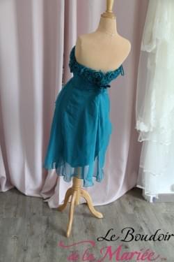 Robe Emeraude "Juju et Christine"