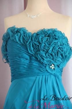 Robe Emeraude "Juju et Christine"