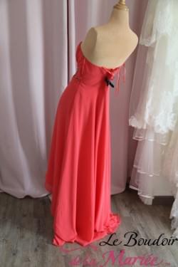 Robe de cocktail Corail "Fashion New York"