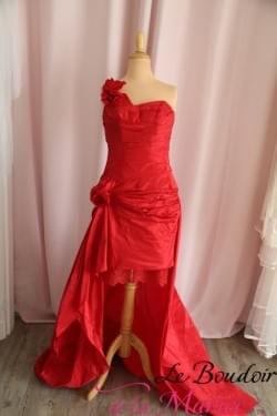 Robe de mariée / Cocktail Rouge "Cymbeline"
