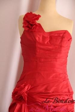 Robe de mariée / Cocktail Rouge "Cymbeline"