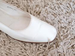 Chaussures de la mariée ivoire